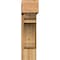 Ekena Millwork Olympic Block Rough Sawn Bracket w/ Offset Brace, Western Red Cedar, 8"W x 26"D x 30"H BKT0806X26X30OLY05RWR - alternate 4